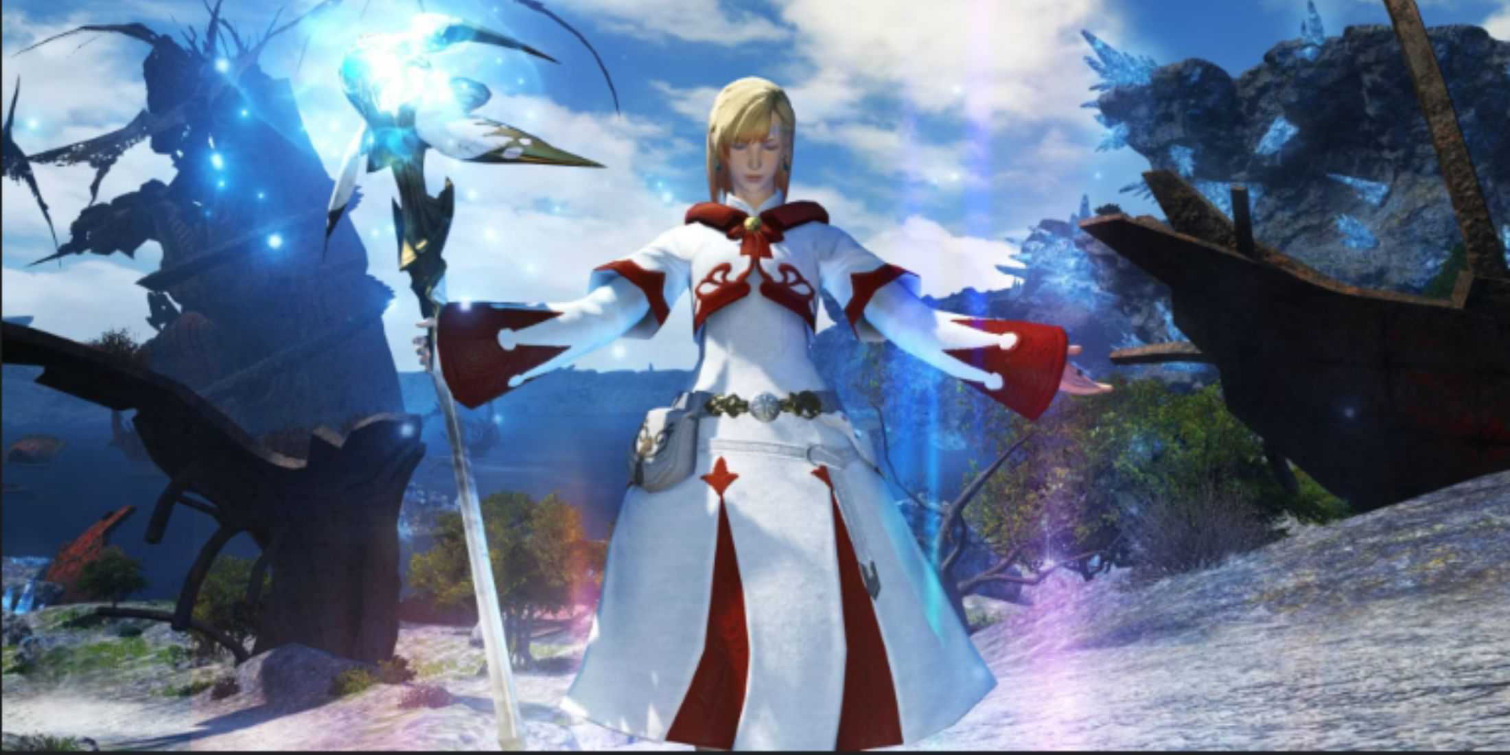 white mage healing in final fantasy 14