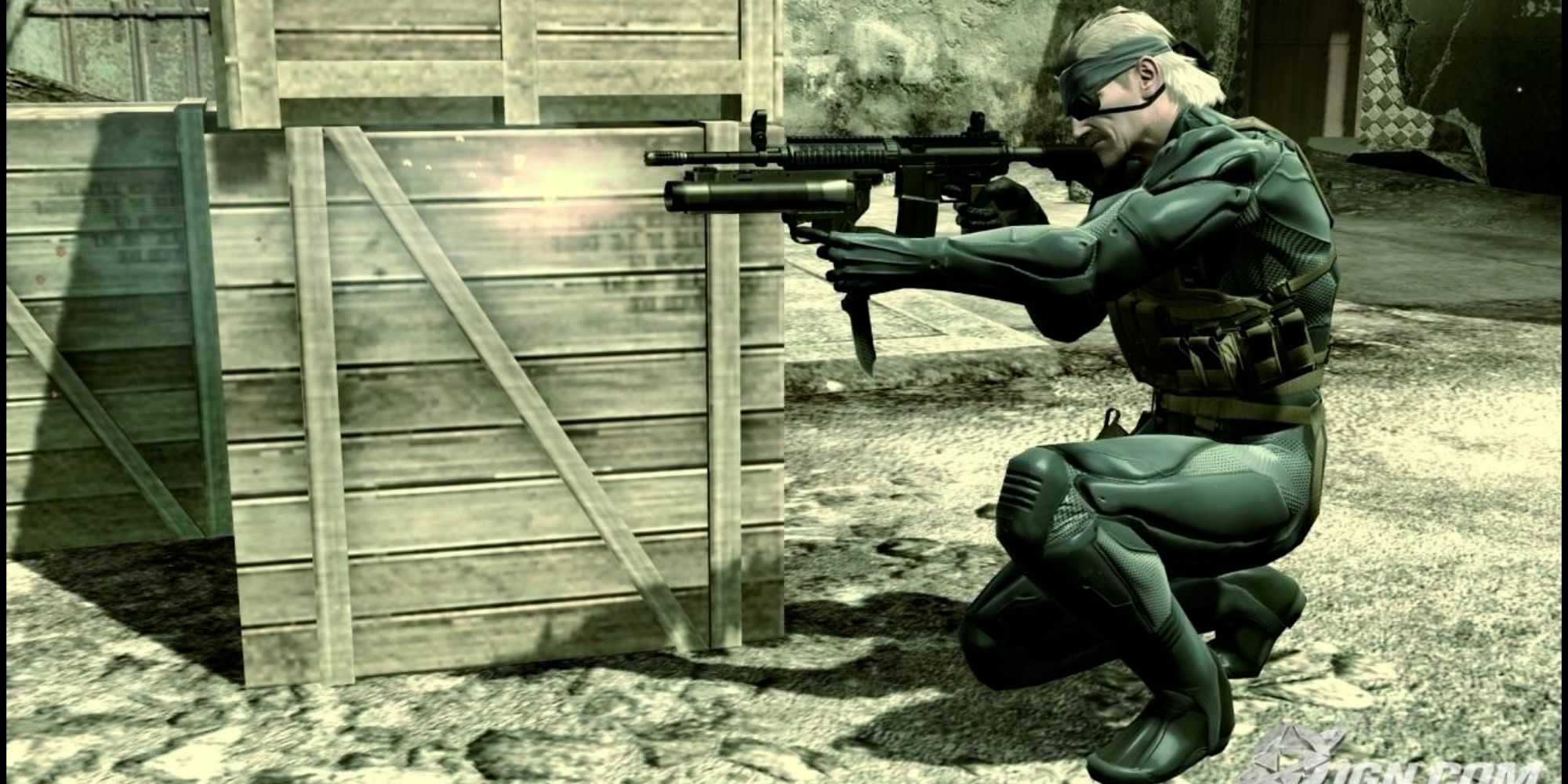 Gameplay From Metal Gear Solid 4: The Guns Of The Patriots