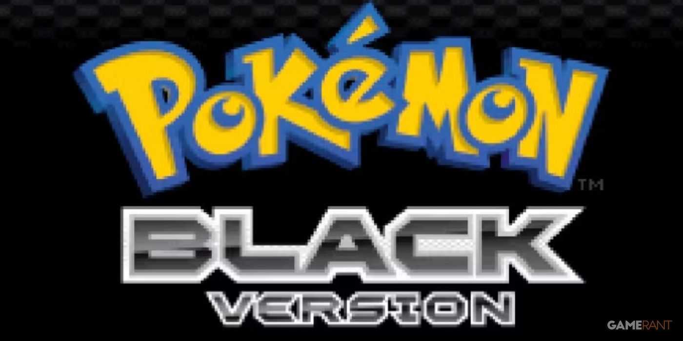 Logotipo Pokemon Blazed Black