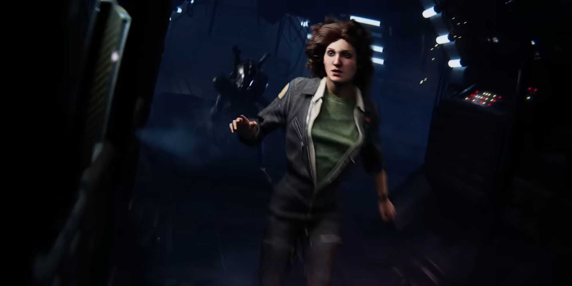 Xenomorph chasing Ripley in Dead By Daylight