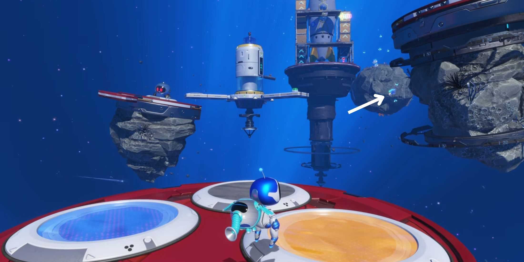 A segunda peça do quebra-cabeça do Astro Bot's High-Suction Hero