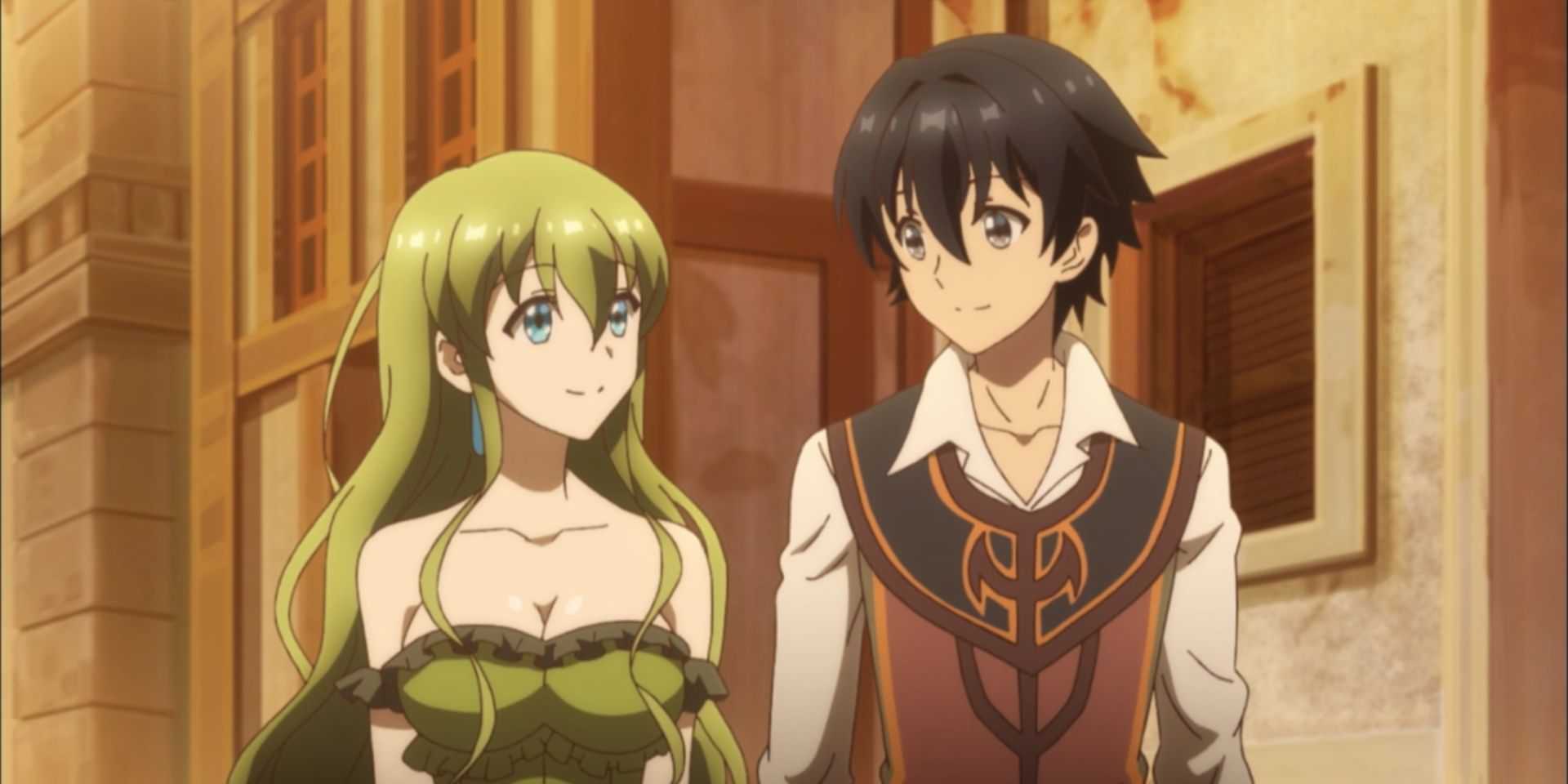 An image of Taichi and Rinn together in Isekai Cheat Magician