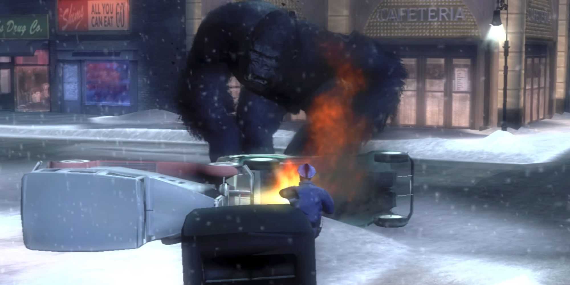 King Kong gameplay in Peter Jackson's King Kong