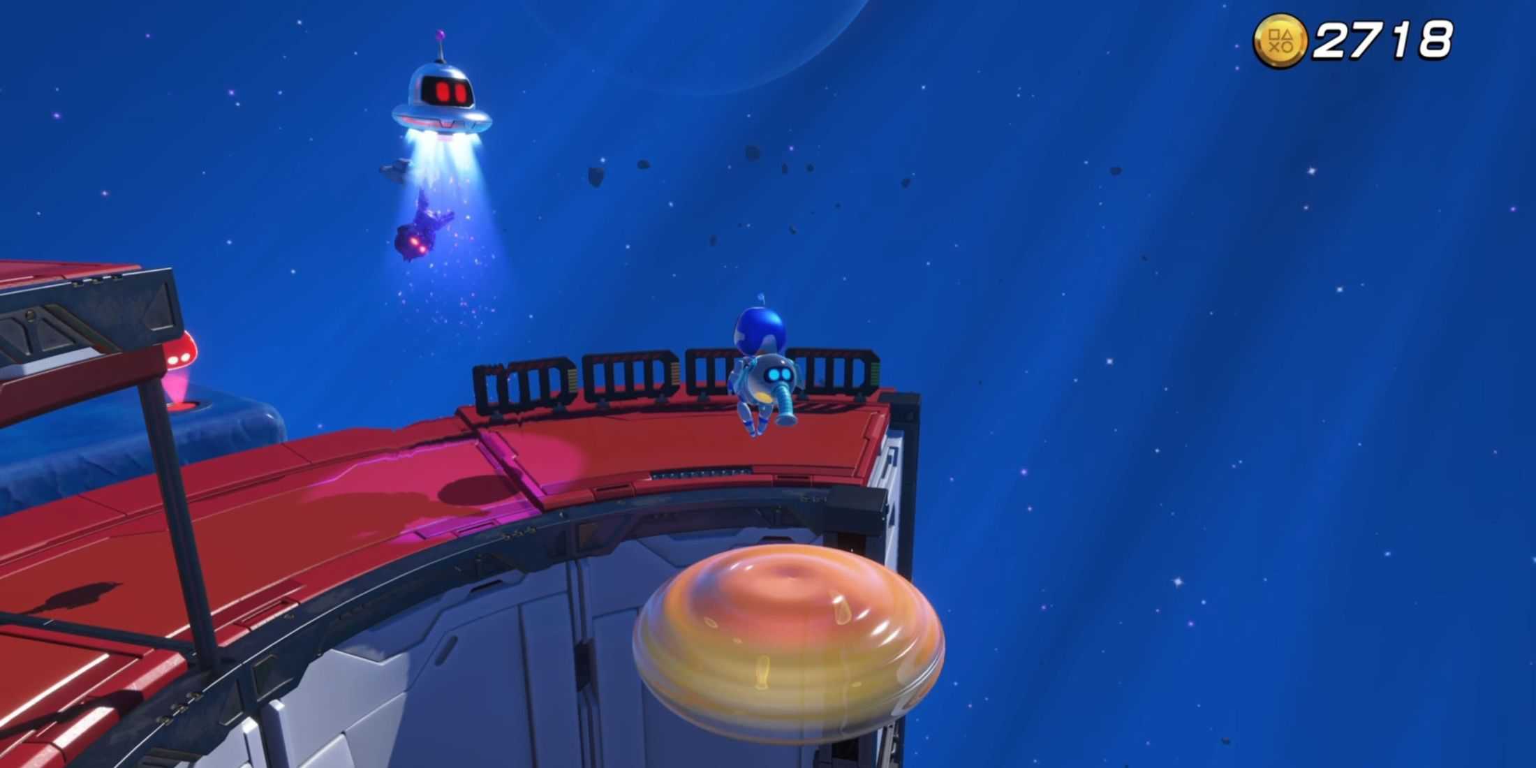 O segundo bot no Astro Bot's High-Suction Hero