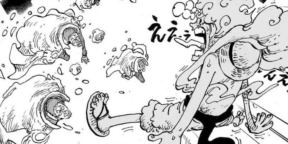 Luffy vs Kizaru One Piece 1094