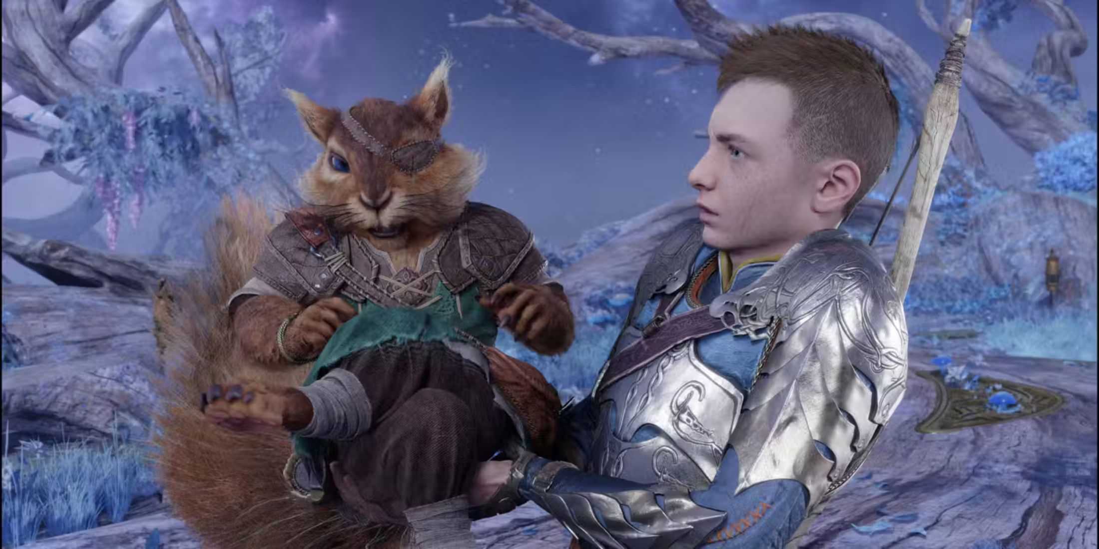 Sequência de God of War Ragnarok deve ter seu próprio Ratatoskr - Atreus e o esquilo