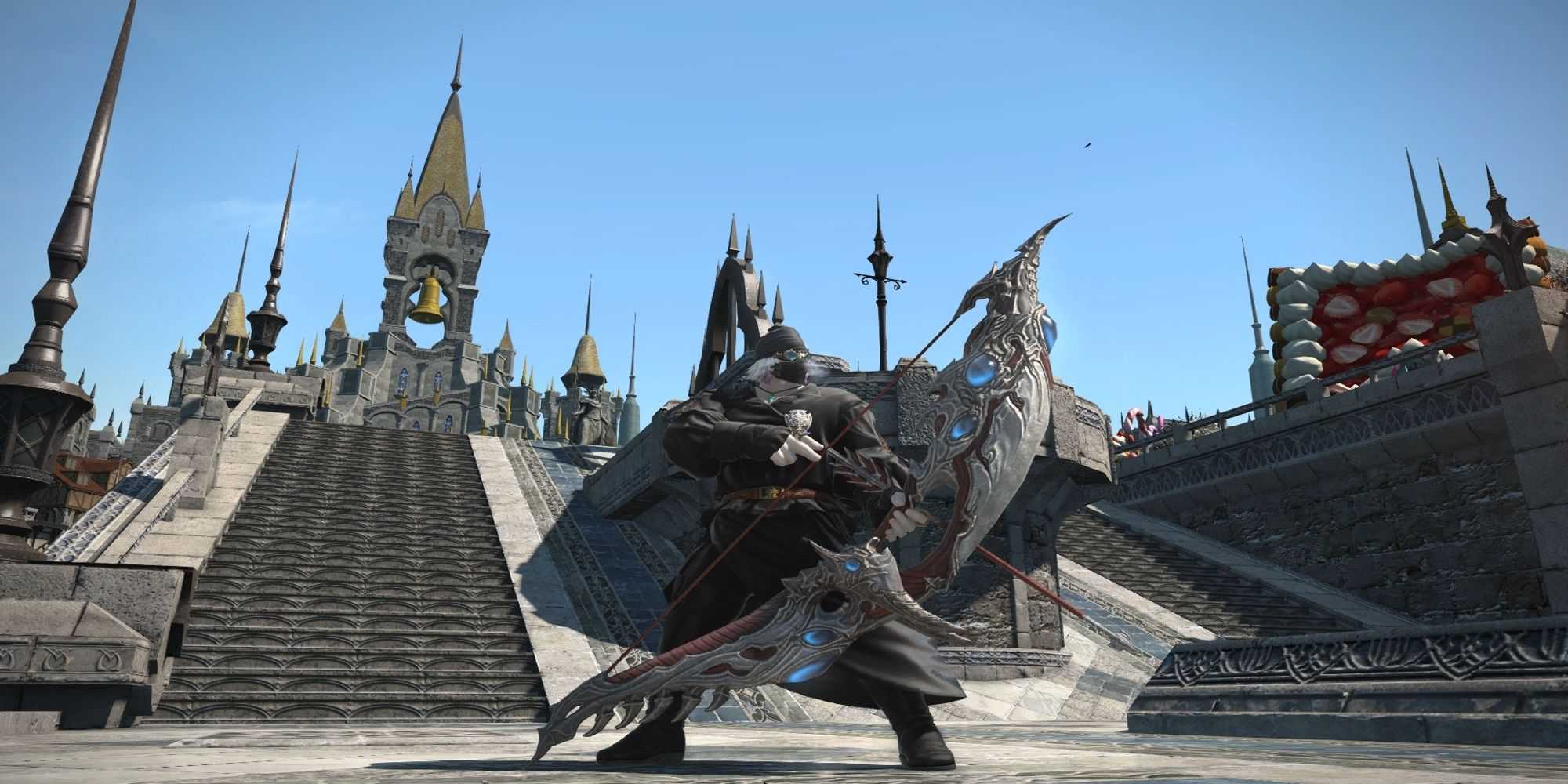 Arco de Cavalaria Voidvessel em Final Fantasy 14