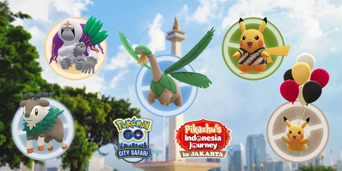 Pokemon GO: Tarefas e Recompensas do City Safari Jakarta 2024