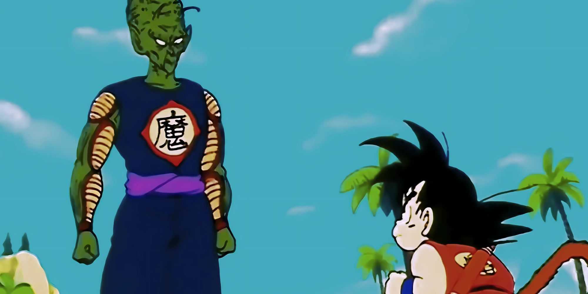 King Piccolo and Goku