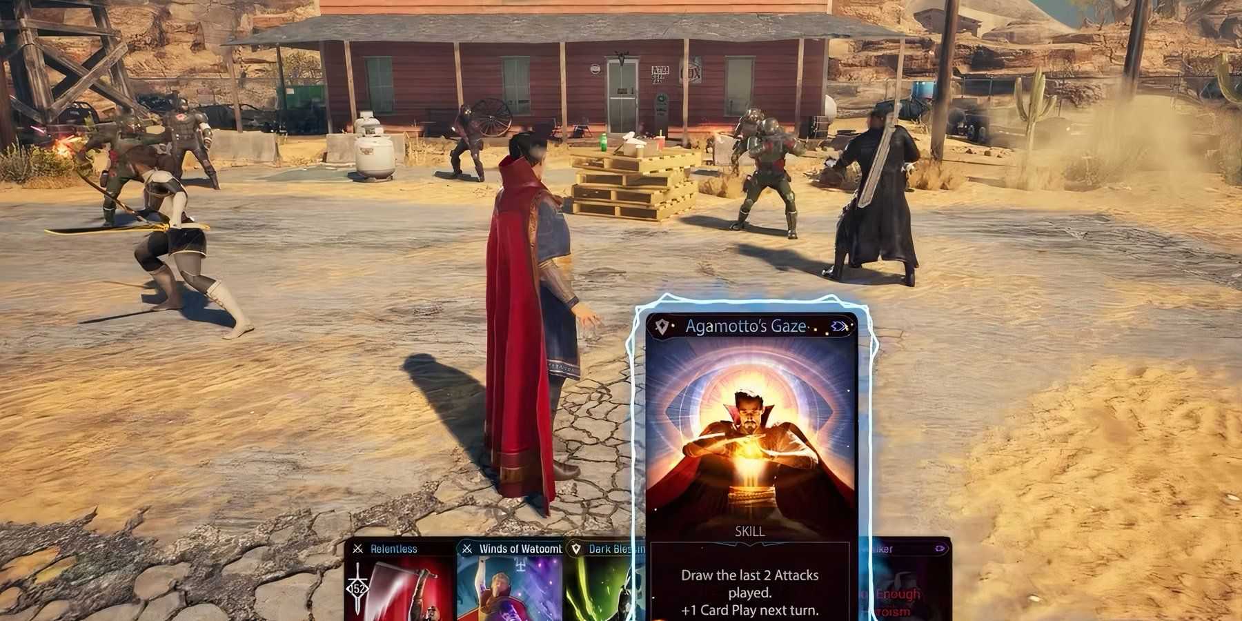 Doctor Strange turn-based combat