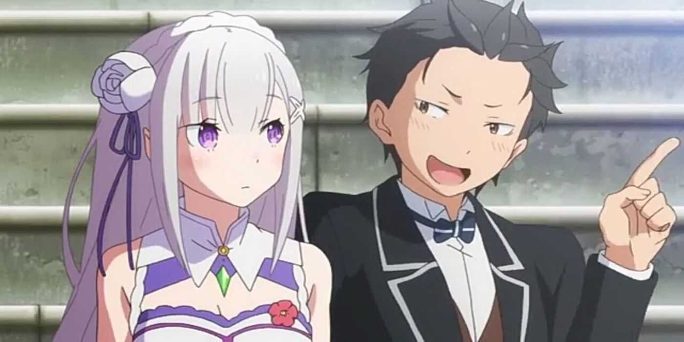 Subaru and Emilia Re:Zero