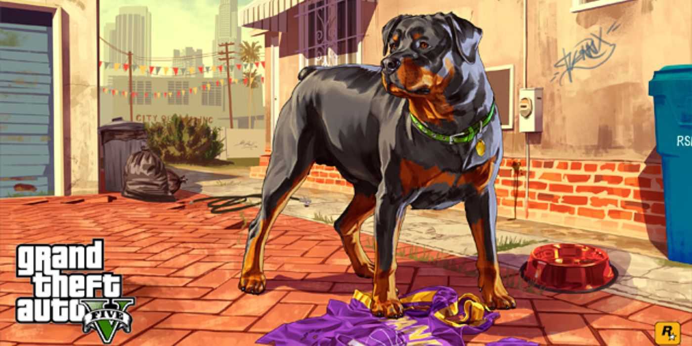 Arte promocional de Chop do Grand Theft Auto V