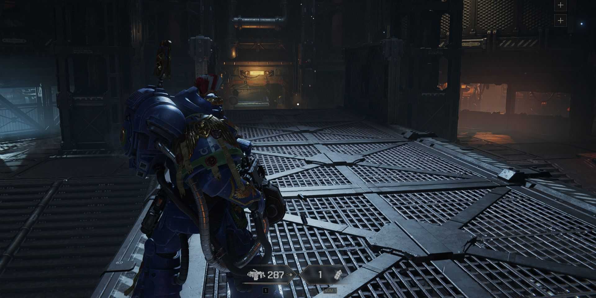 space marine 2 inside sparring arena 1