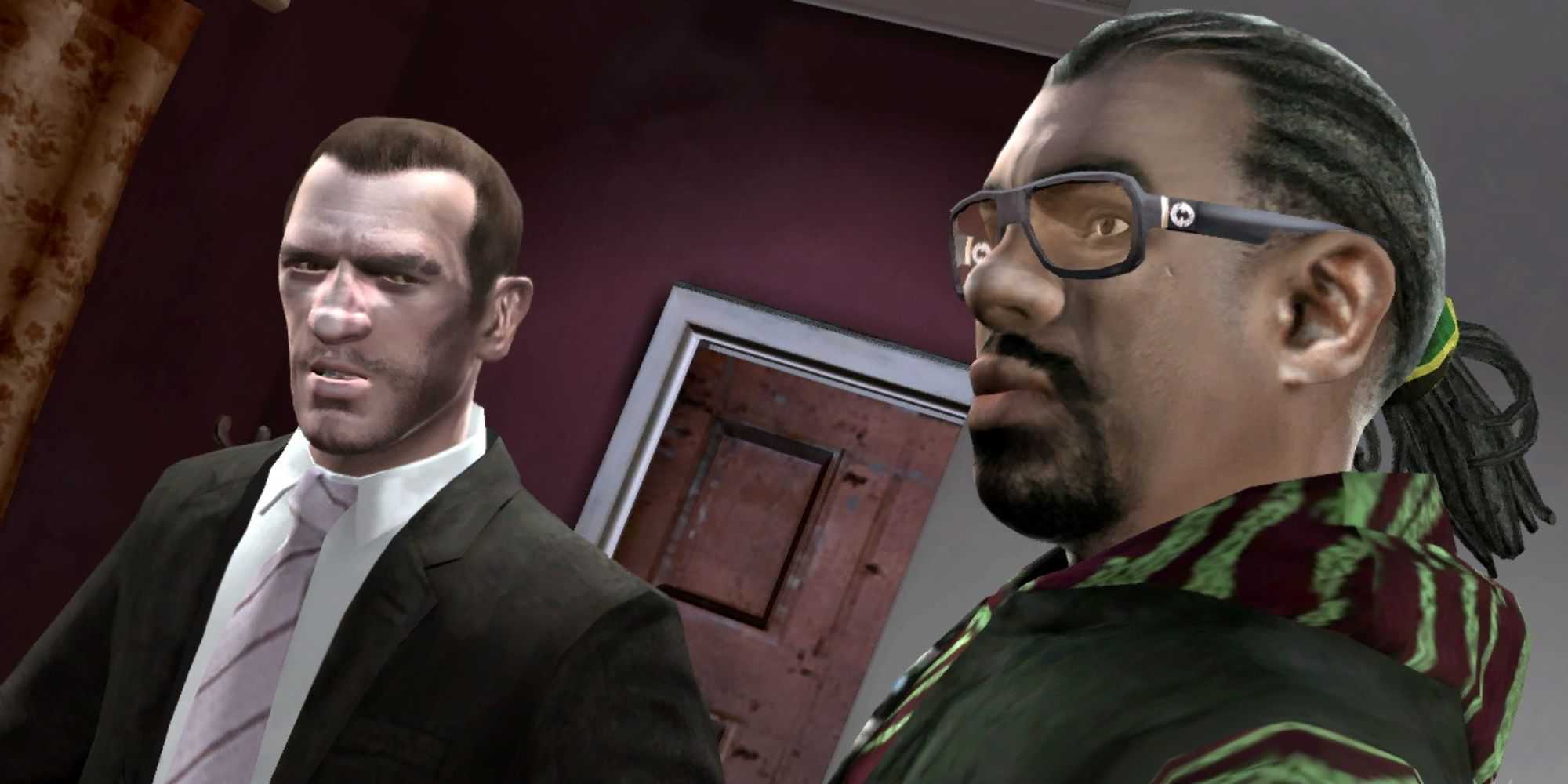 niko e jacob em grand theft auto 4