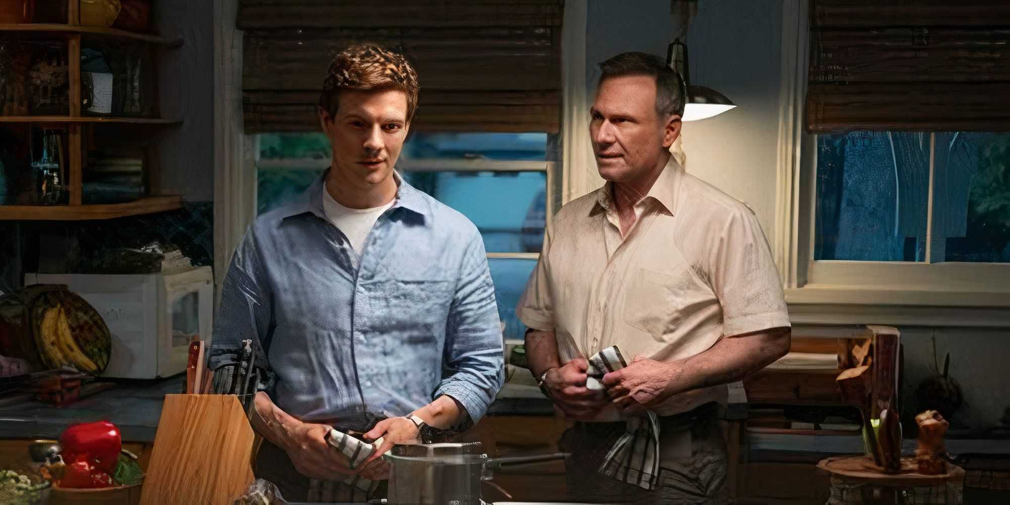 Dexter and Harry Morgan