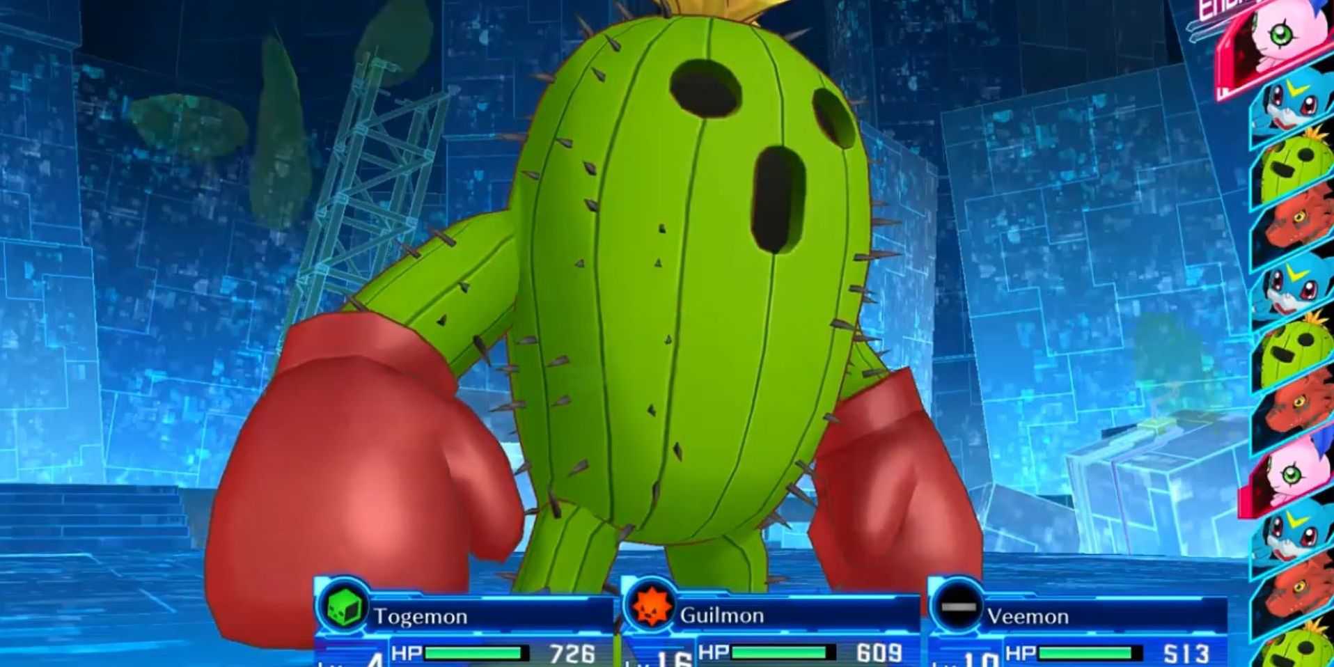 Togemon Getting Ready To Fight