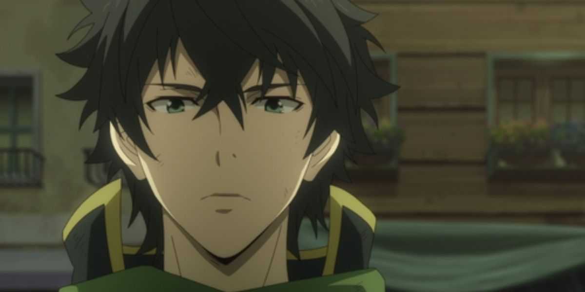 Naofumi em The Shield Hero Episódio 1