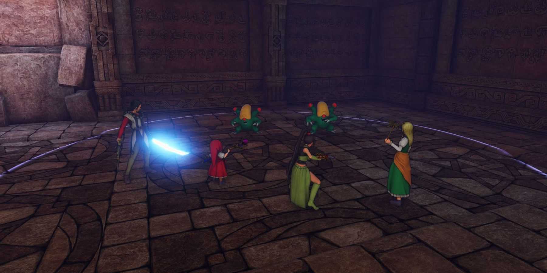 Dragon Quest XI batalha aleatória (1)