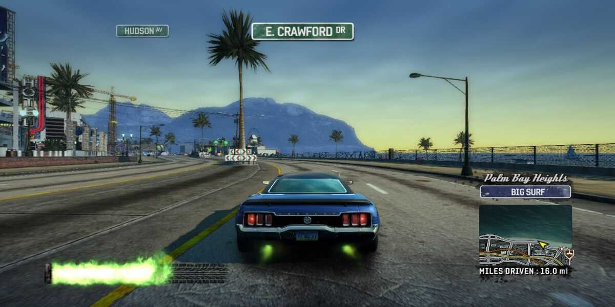 Jogabilidade de Burnout Paradise Racing