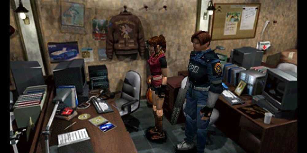 Gameplay screenshot from Resident Evil 2