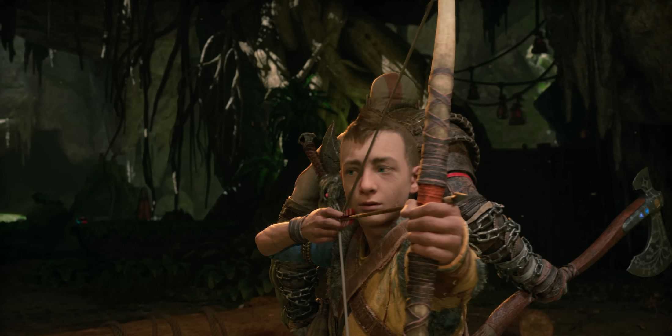 Atreus em God of War Ragnarok