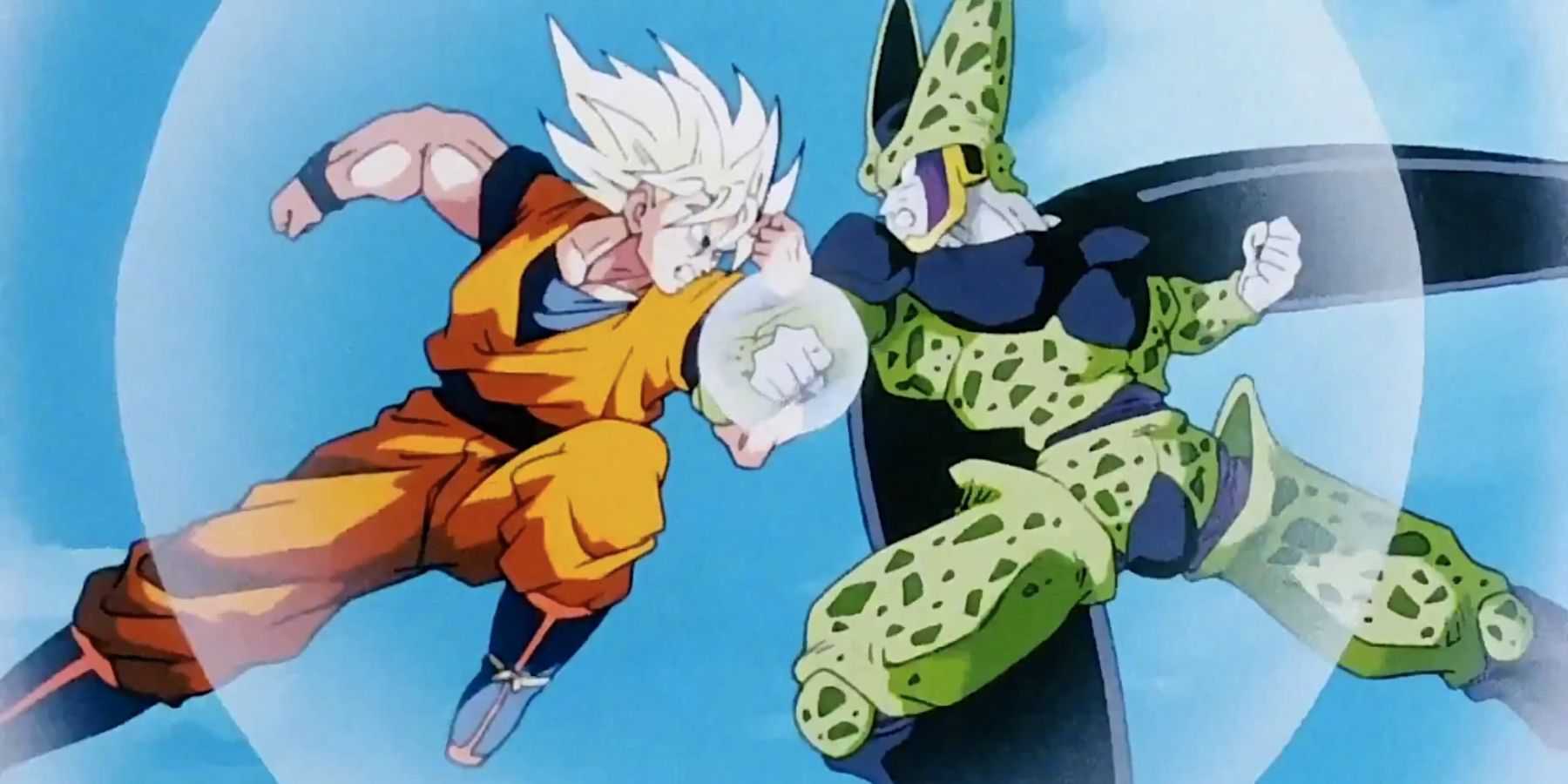 goku vs cell games in dragon ball