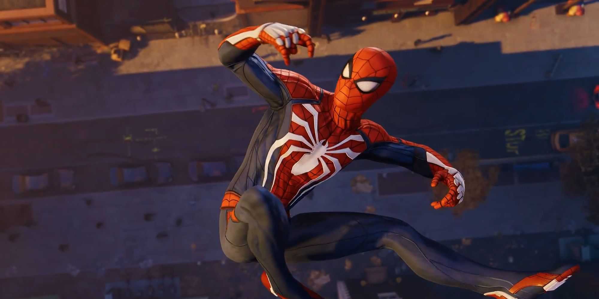 Revelação do traje avançado em Marvel's Spider-Man