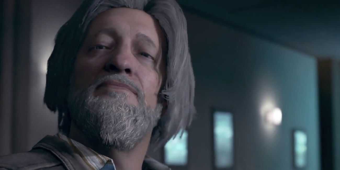 Detroit Become Human Lieutenant Hank Anderson looking down-1