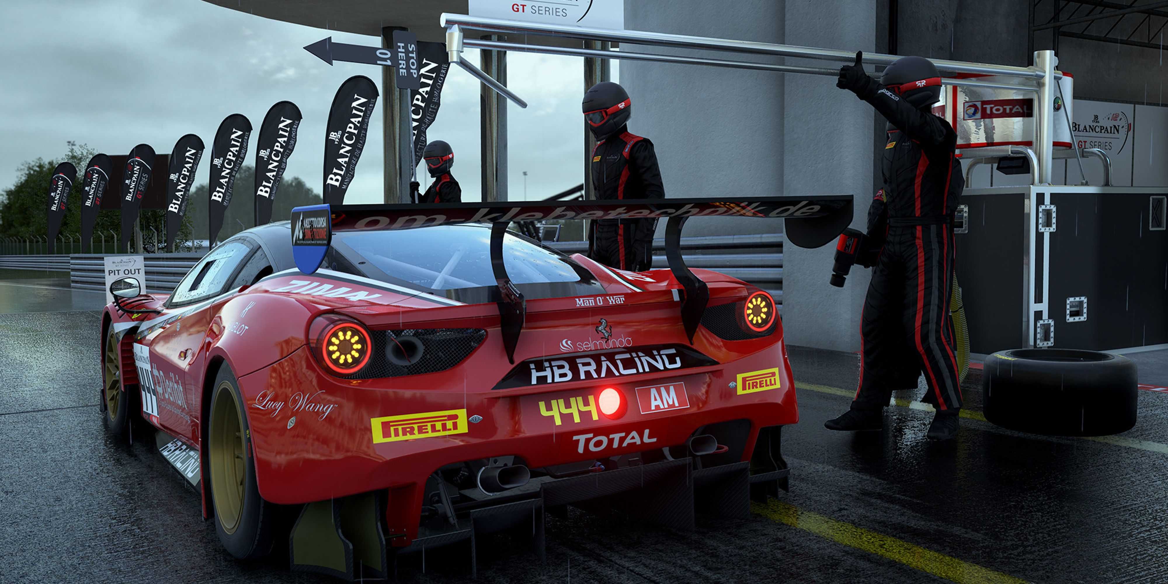 Assetto Corsa Competizione Pit Stop