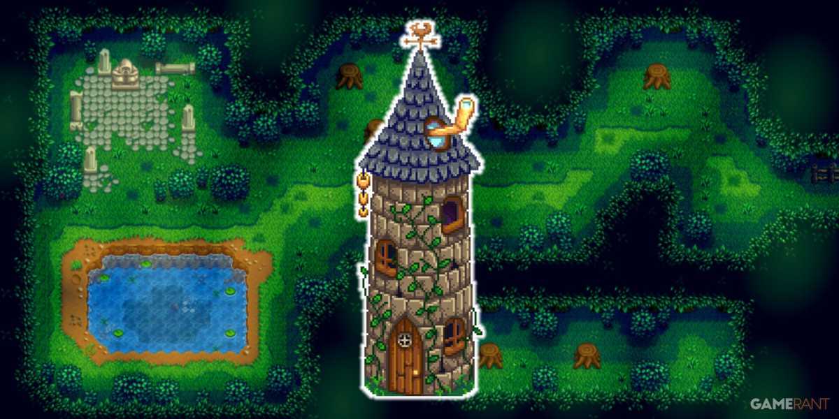 Fã de Stardew Valley Cria Arte Impressionante da Torre do Mago e do Bosque Secreto