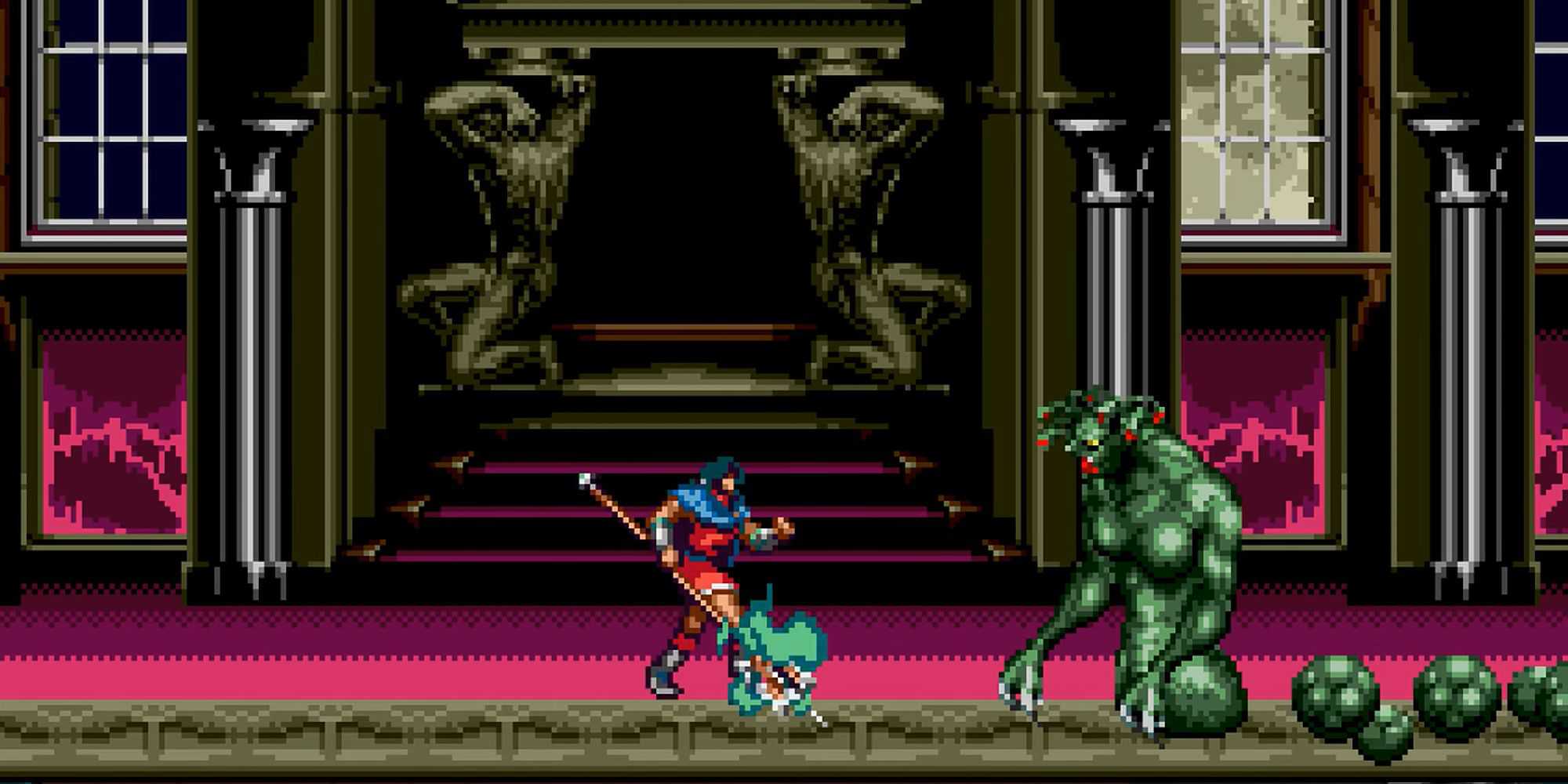 Castlevania: Bloodlines gameplay