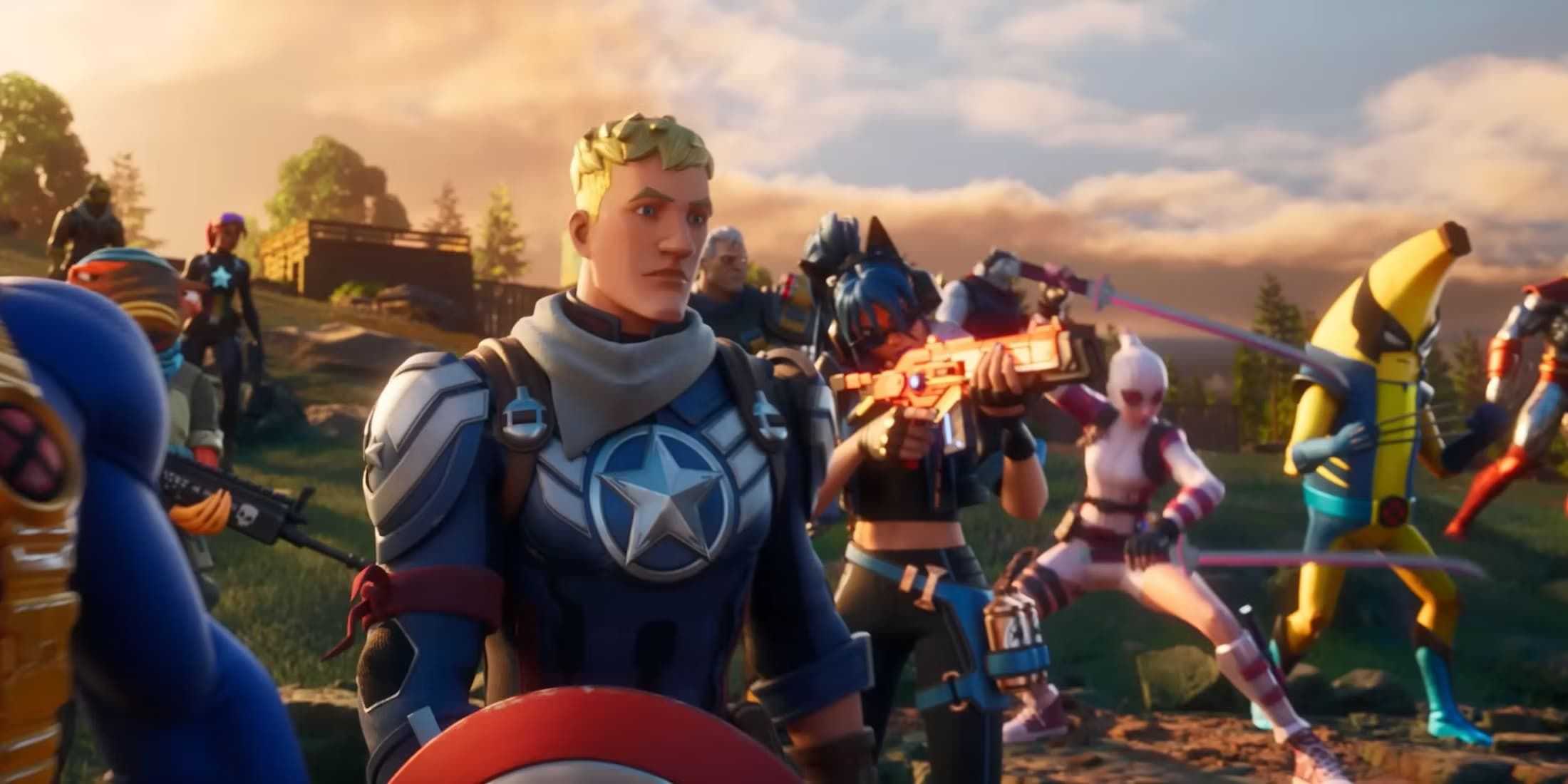 fortnite chapter 5 season 4 captain america