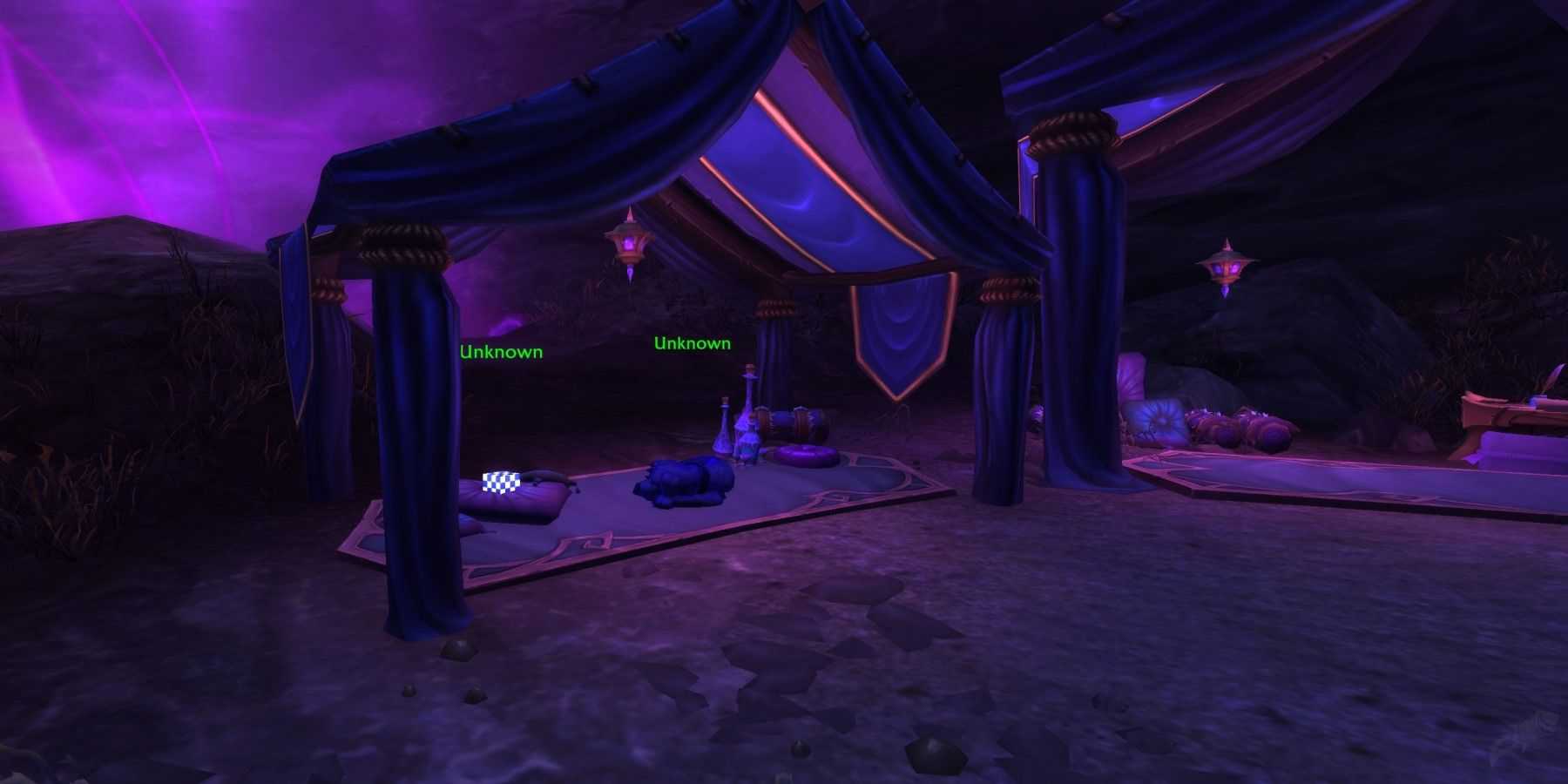 World of Warcraft Patch 10.2.7 Telogrus Rift Update Tent Pillows-1