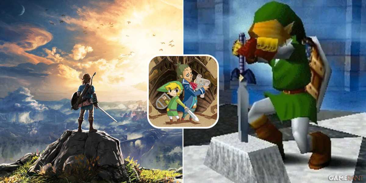 5 Jogos de Zelda Difíceis de Jogar Novamente Hoje em Dia