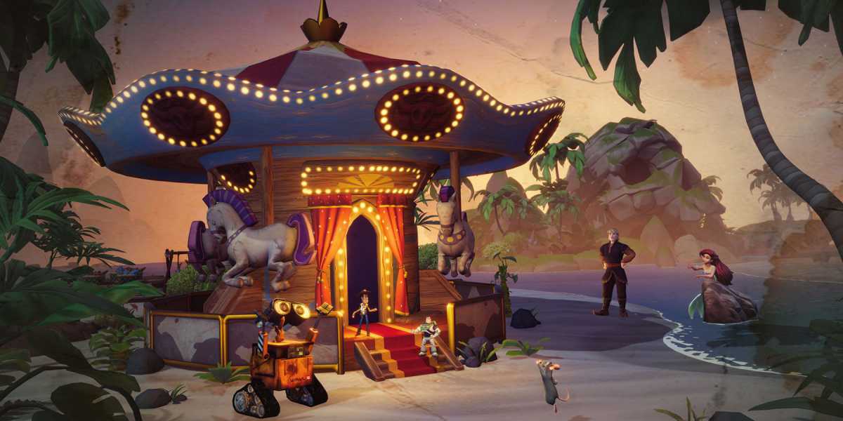 Woody em Disney Dreamlight Valley: Missão da Amizade Nível 10 – A Iluminação