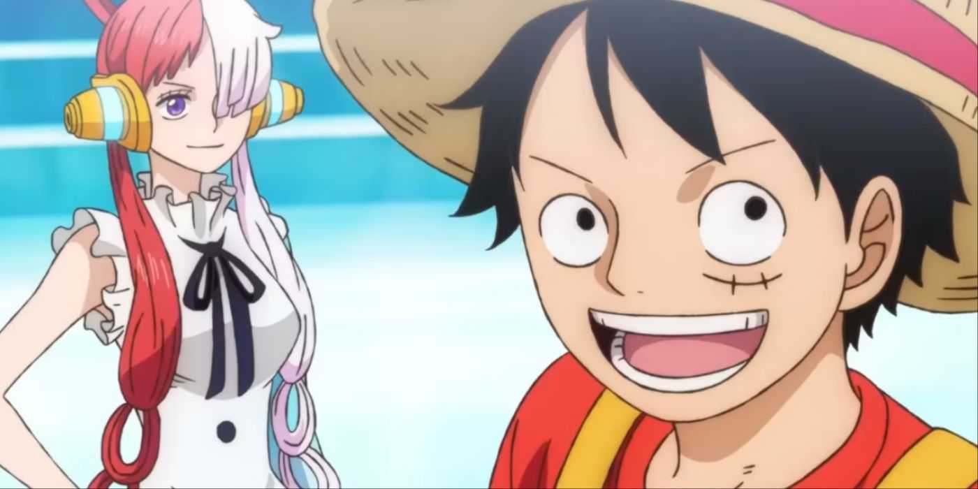 Luffy e Uta Reunidos Após Muitos Anos No Filme One Piece: Red