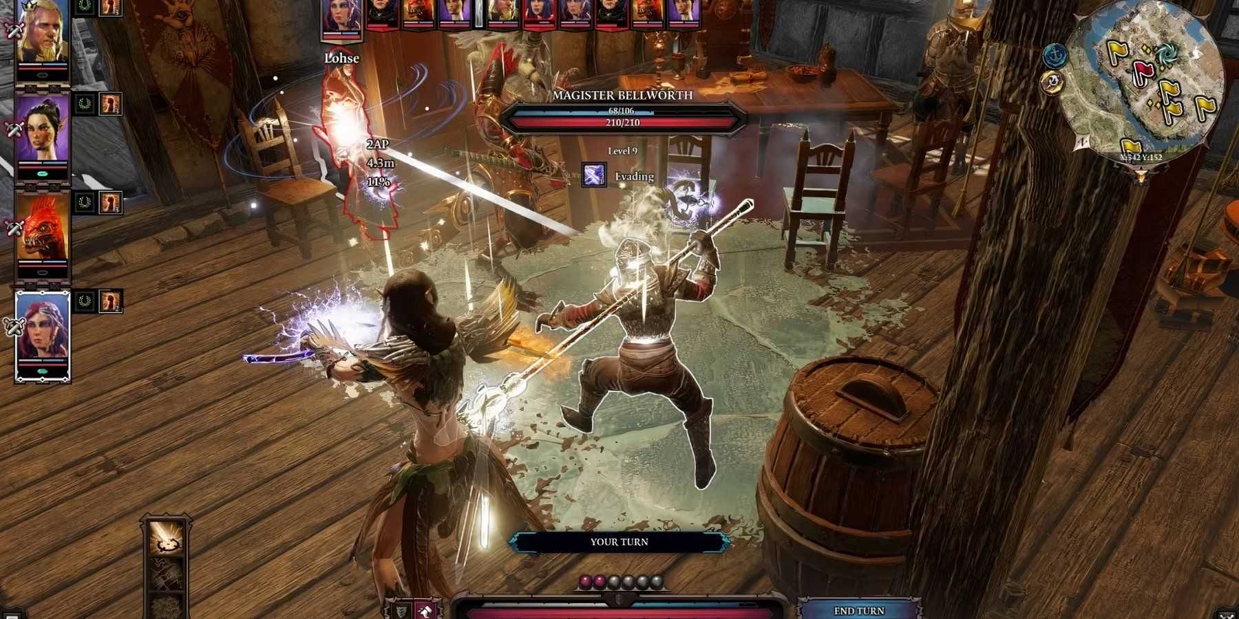 Divinity Original Sin 2 Combat indoor combat