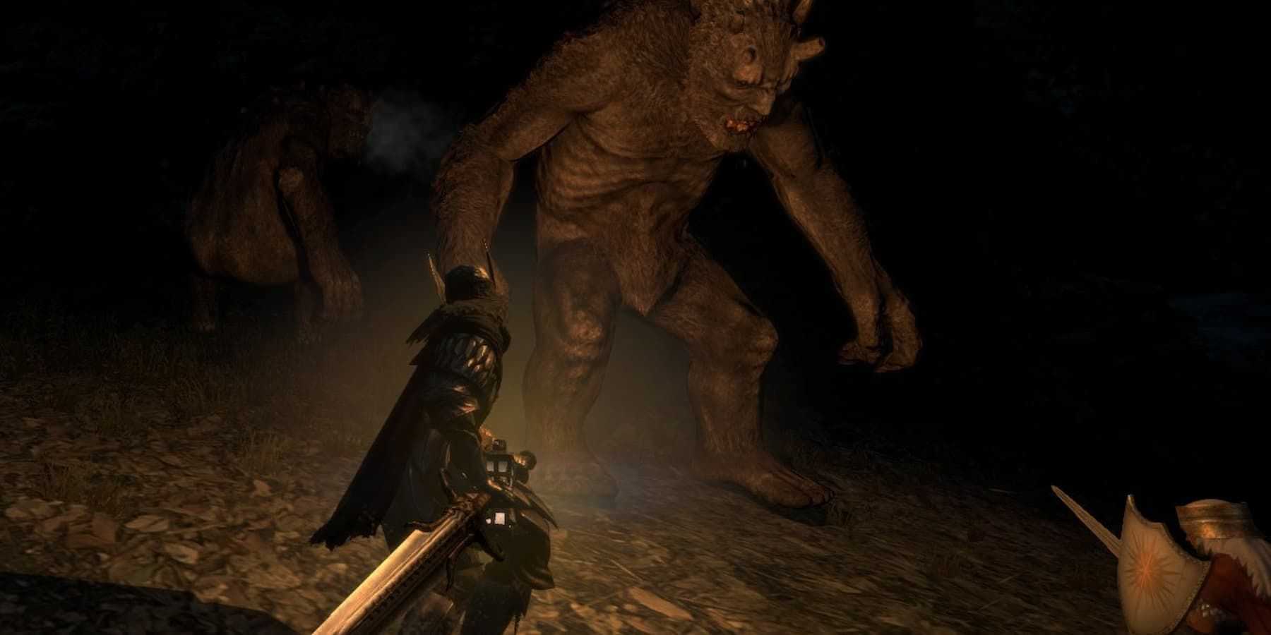 Um ogro em Dragon's Dogma Dark Arisen