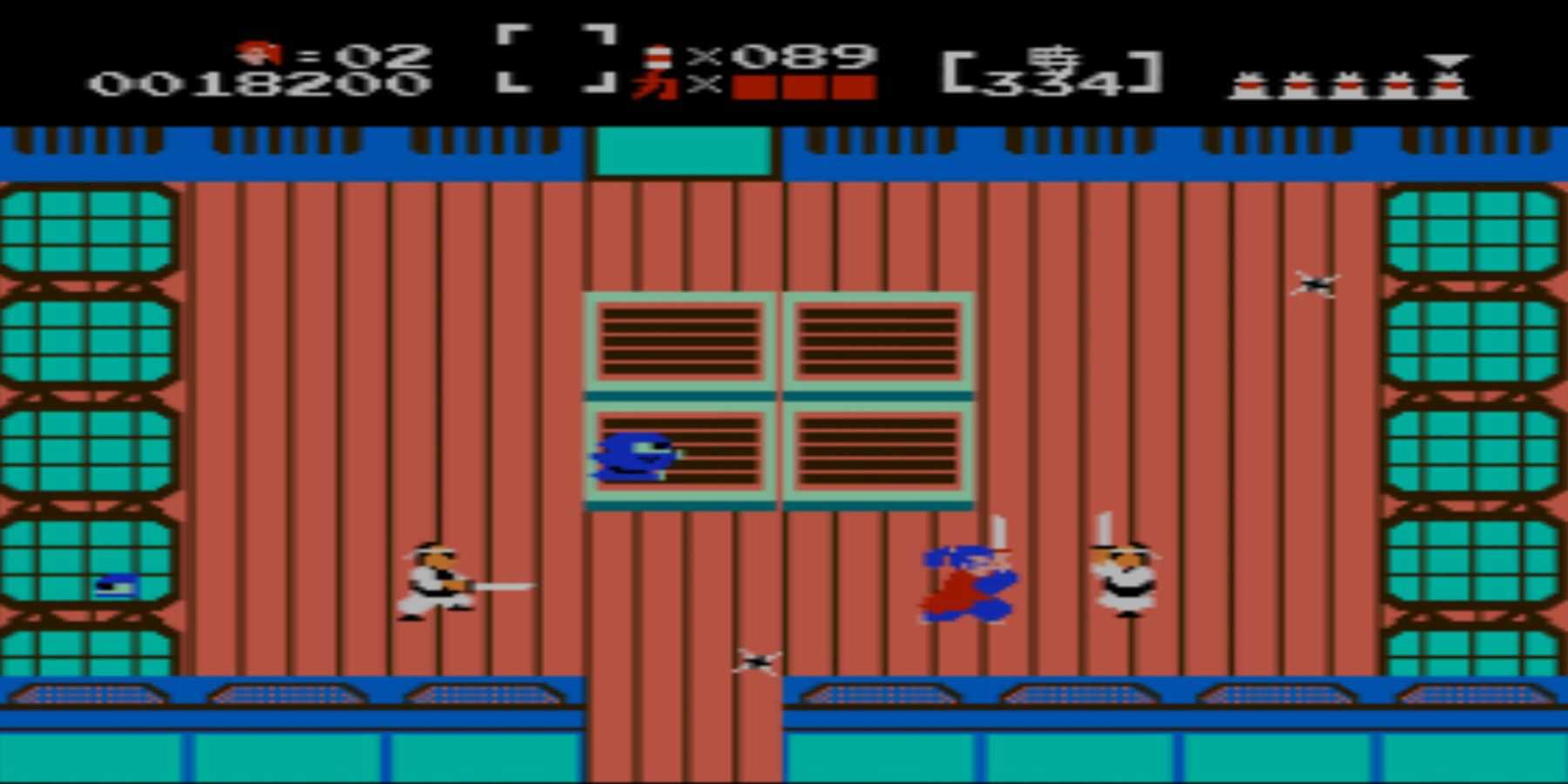 takamaru fighting enemies in a dojo