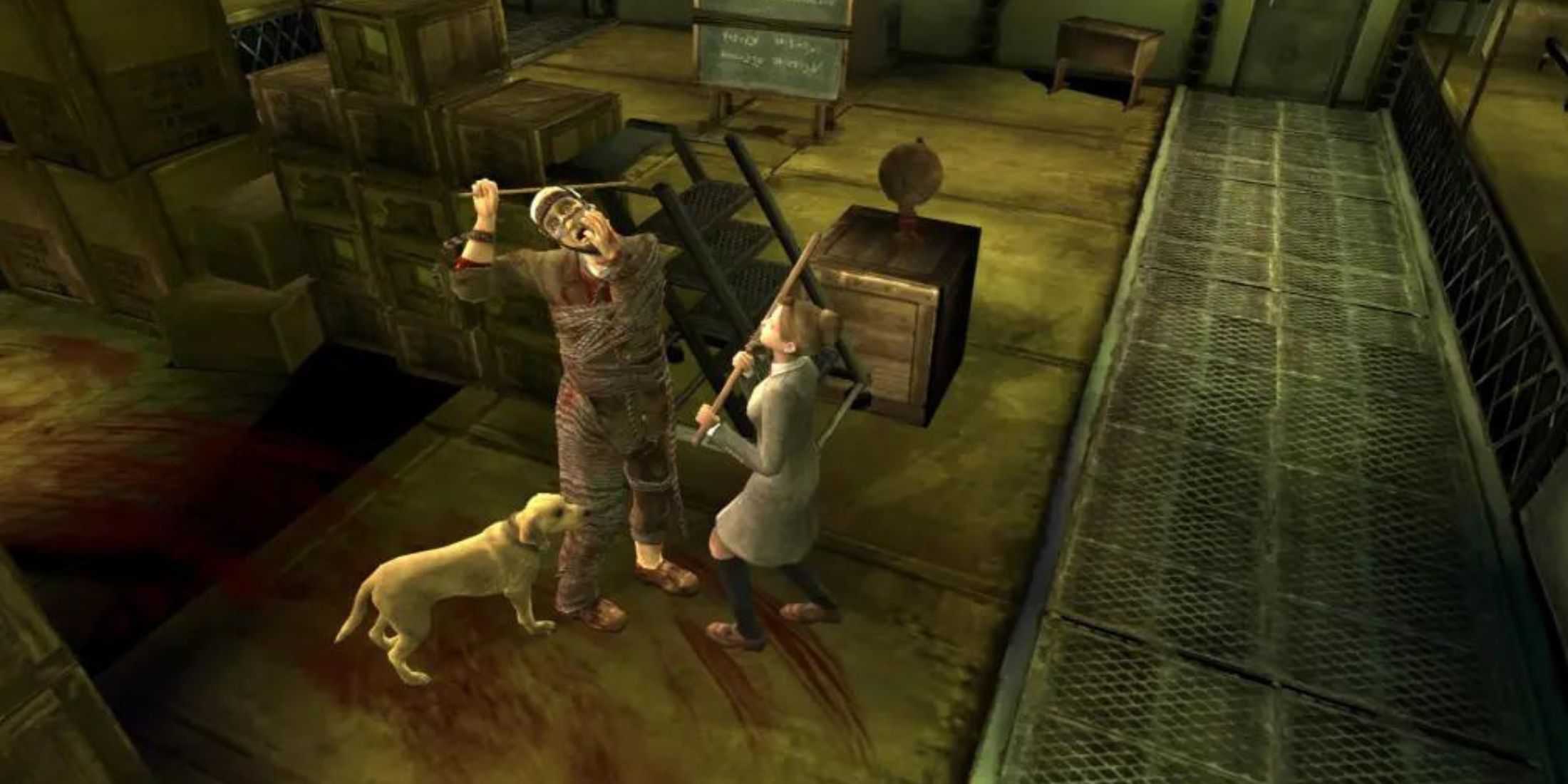 Jennifer fighting monsters in Rule of Rose