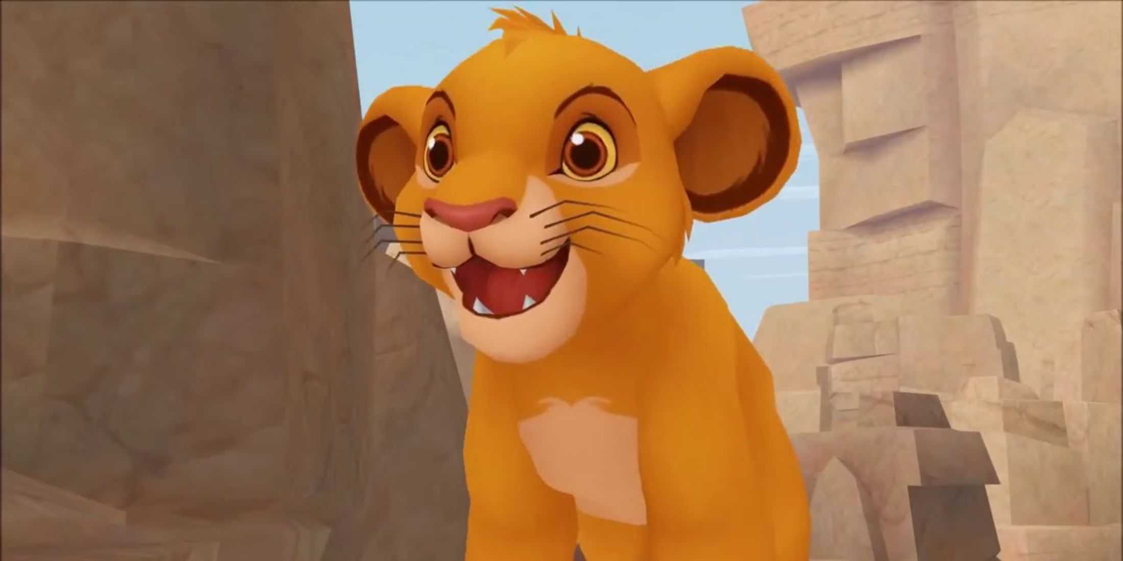 An image of Simba from Kingdom Hearts 2 