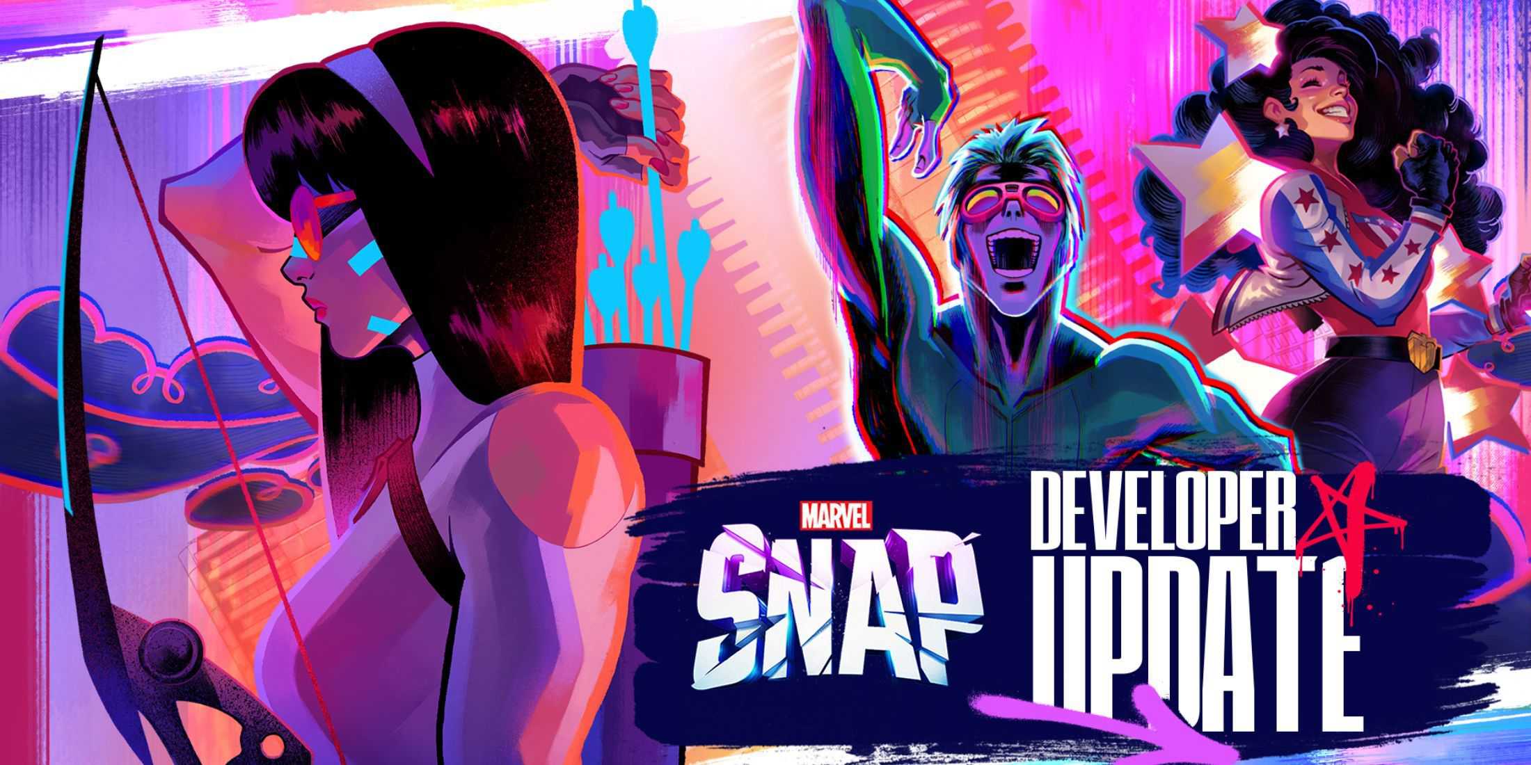 Official image from a developer update stream by Second Dinner for Marvel Snap's Young Avengers season