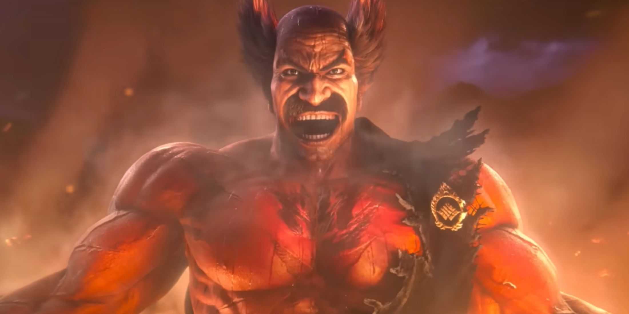 Heihachi Mishima como retratado em seu trailer de revelação do DLC Tekken 8