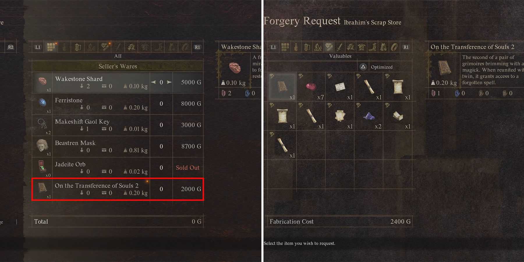 onde encontrar o grimório de transferência de almas em dragons dogma 2