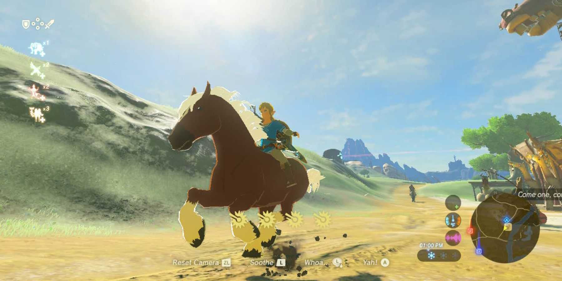 zelda breath of the wild epona 2