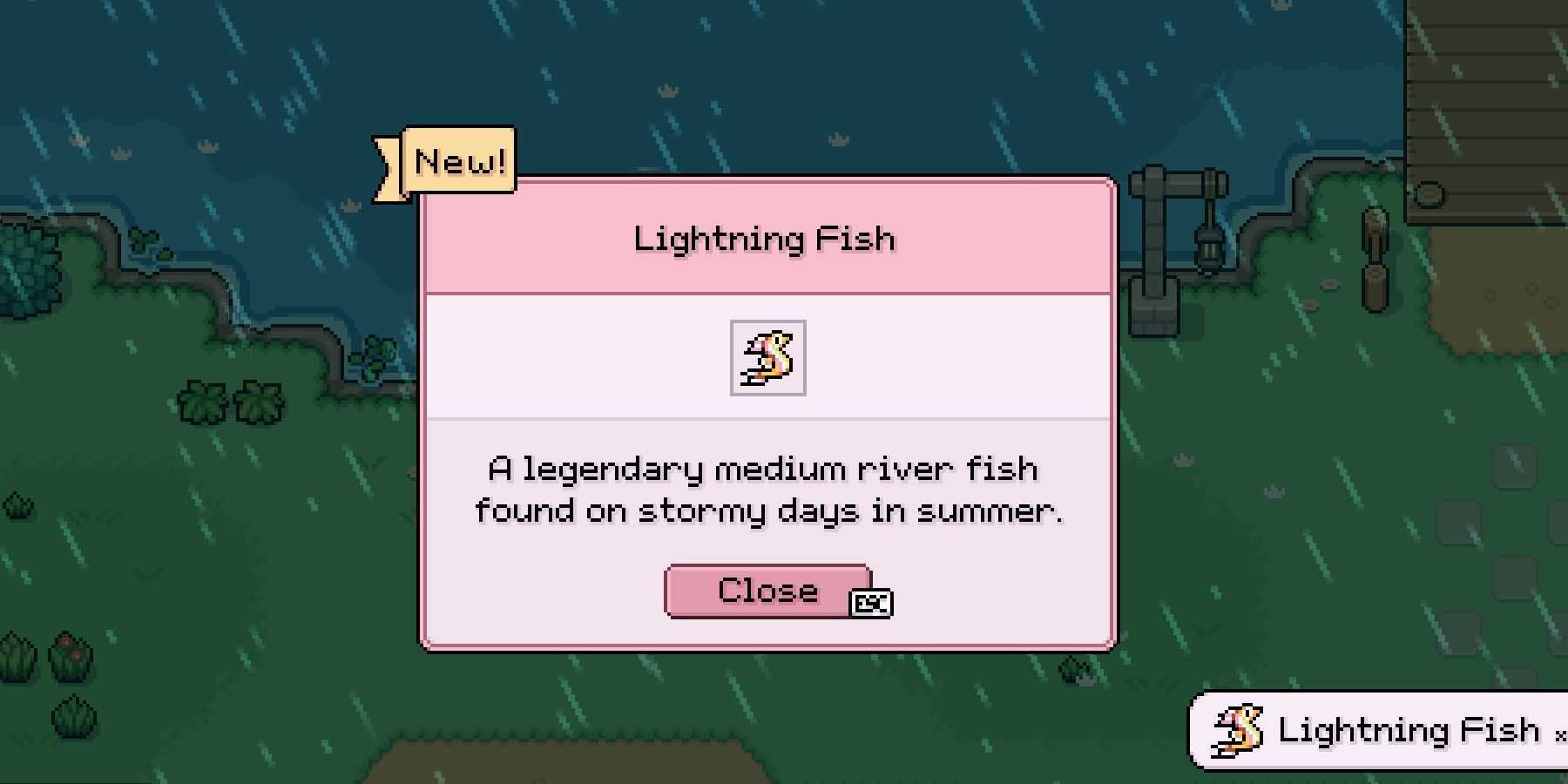 fields of mistria lightning fish