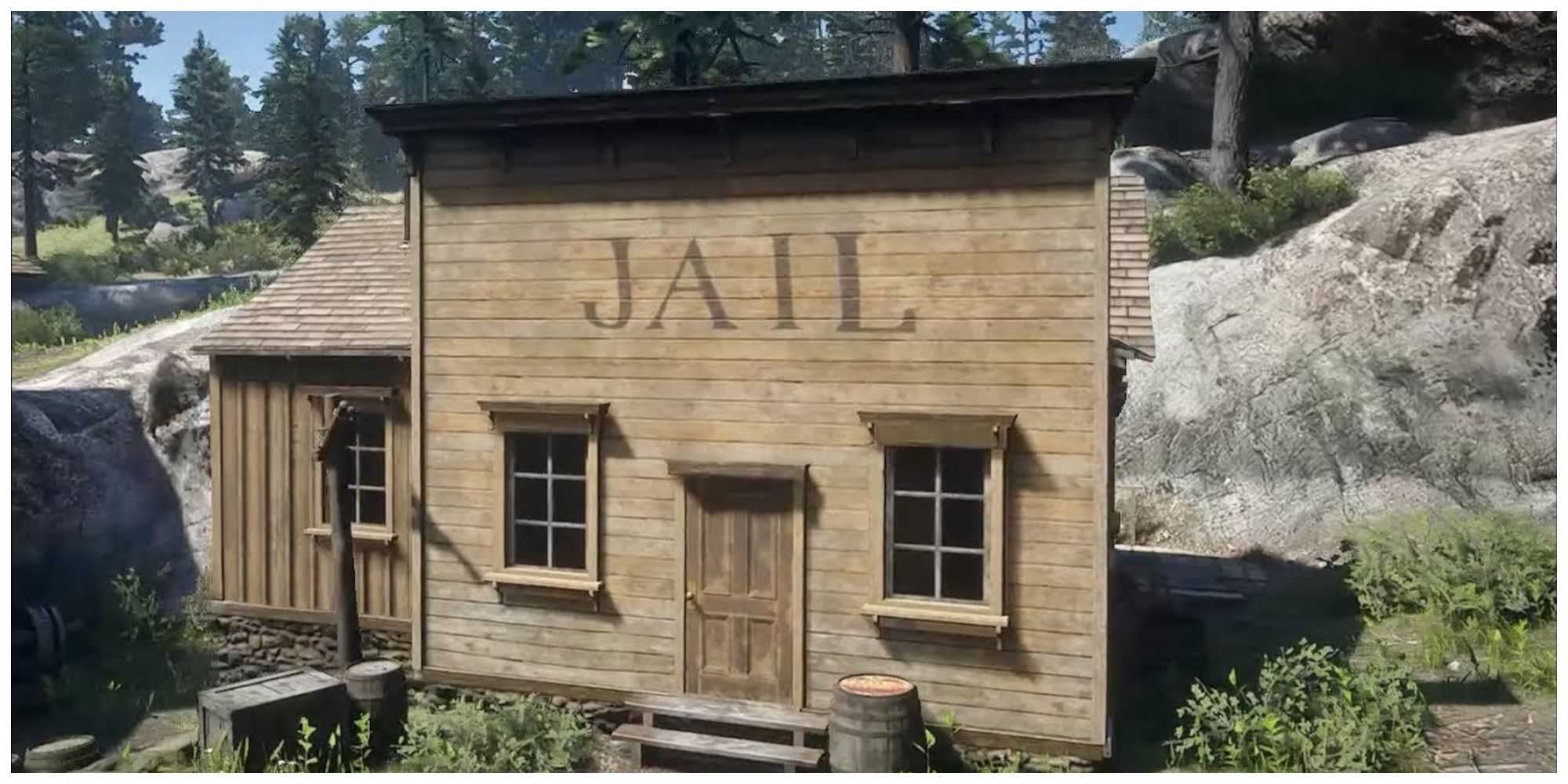 Strawberry Jail in Red Dead Redemption 2