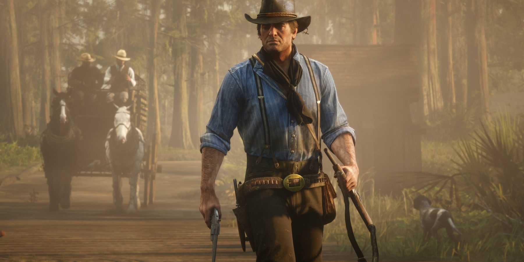 Arthur Morgan in Red Dead Redemption 2