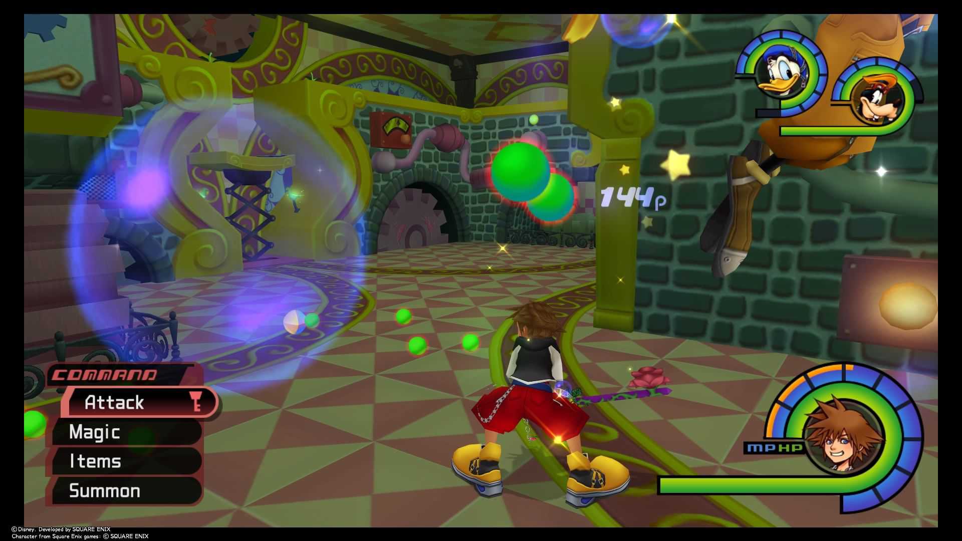 Mix final de Kingdom Hearts - matando Heartless na Gizmo Shop