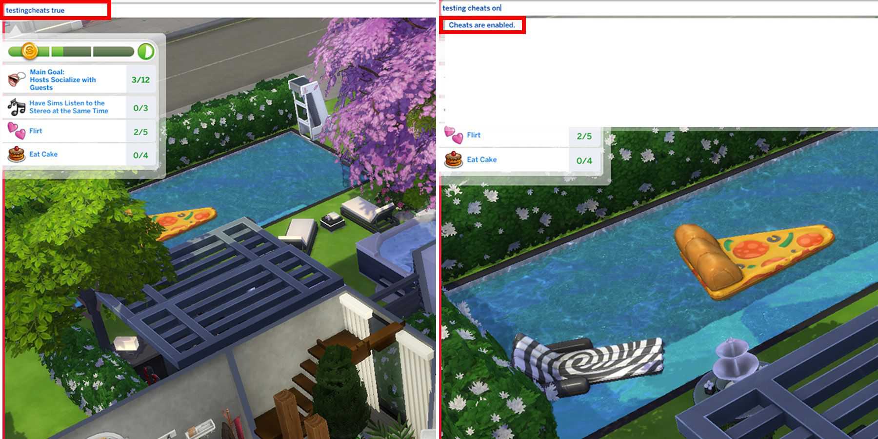 como usar cheats no the sims 4 para alugar